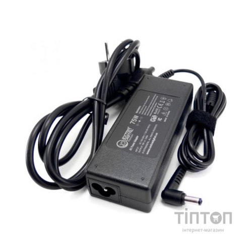 Блок живлення до ноутбуку Extradigital Toshiba 19V, 3.95A, 75W (5.5x2.5) (PST3879)