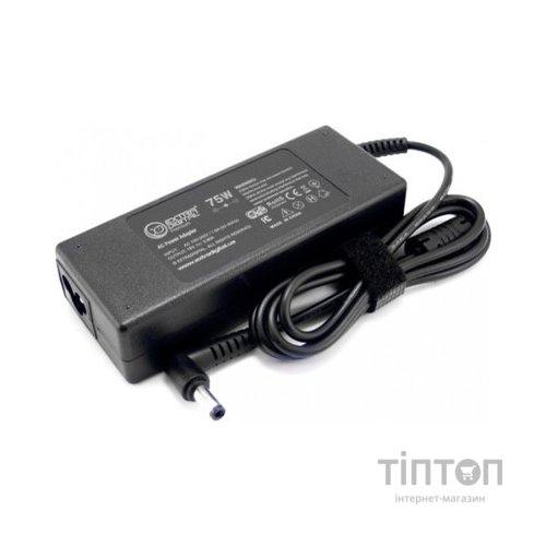 Блок живлення до ноутбуку Extradigital Toshiba 19V, 3.95A, 75W (5.5x2.5) (PST3879)