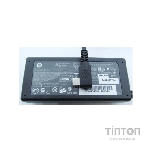 Блок живлення до ноутбуку HP 65W 20V/3.25A, 15V/4.33A, 12V/5A, 9V/3A, 5V/3A TYPE-C (A40326)