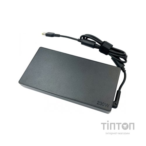 Блок живлення до ноутбуку Lenovo 230W 20V, 11.5A, роз'єм прямокутний (pin inside) Slim (A40295)