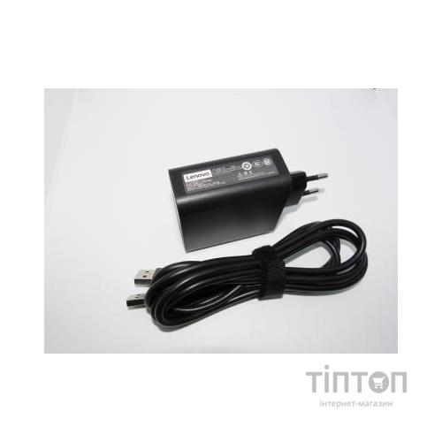 Блок живлення до ноутбуку Lenovo 65W 20V, 3.25A / 5V, 2A разъем bevel USB (косой) wall mount (ADL65WDA / A40248)