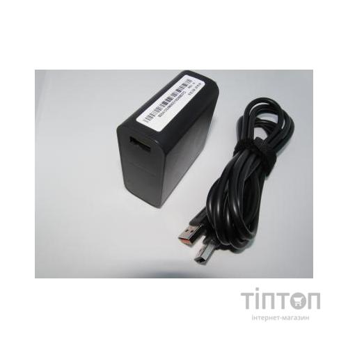 Блок живлення до ноутбуку Lenovo 65W 20V, 3.25A / 5V, 2A разъем bevel USB (косой) wall mount (ADL65WDA / A40248)