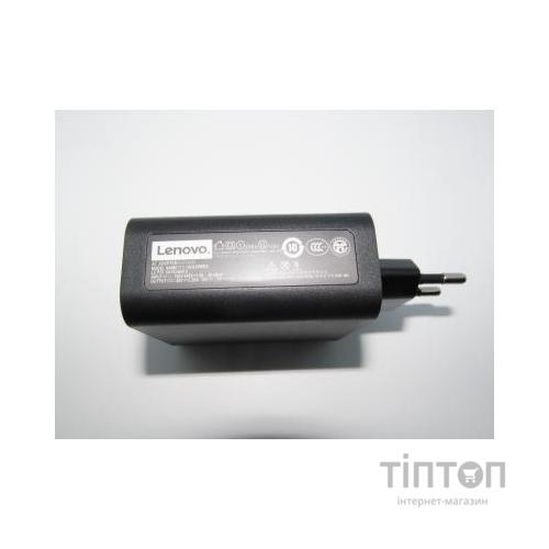 Блок живлення до ноутбуку Lenovo 65W 20V, 3.25A / 5V, 2A разъем bevel USB (косой) wall mount (ADL65WDA / A40248)