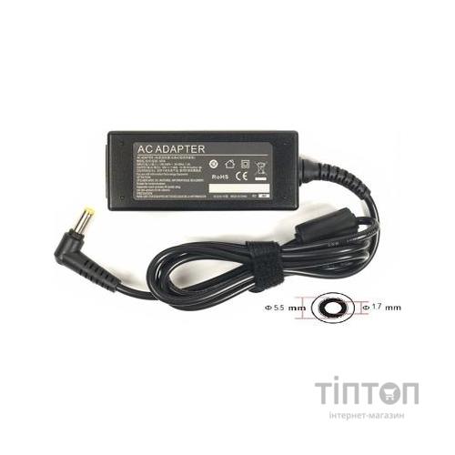 Блок живлення до ноутбуку PowerPlant ACER 220V, 19V 30W 1.58A
