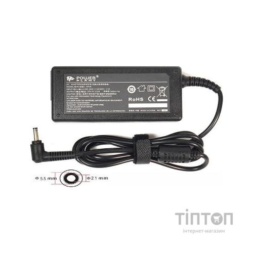 Блок живлення до ноутбуку PowerPlant ACER 220V, 19V 65W 3.42A (5.5*2.1) (AC65F5521)