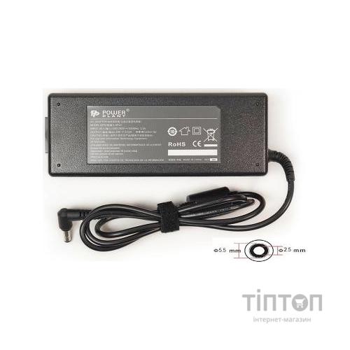 Блок живлення до ноутбуку PowerPlant ASUS 220V, 19V 120W 6.32A (5.5*2.5) (AS120F5525)