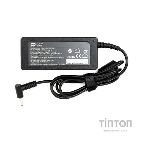 Блок живлення до ноутбуку PowerPlant ASUS 220V, 19V 65W 3.42A (4.5*3.0) (AS65F4530)
