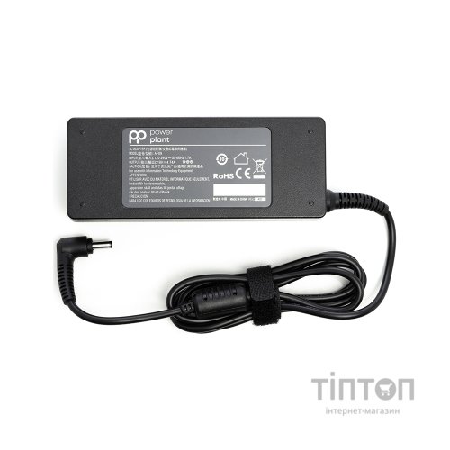 Блок живлення до ноутбуку PowerPlant ASUS 220V, 19V 90W 4.74A (4.0*1.35) (AS90F4014)