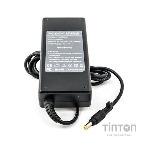 Блок живлення до ноутбуку PowerPlant HP 220V, 19V 90W 4.74A (4.8*1.7) (HP90F4817)