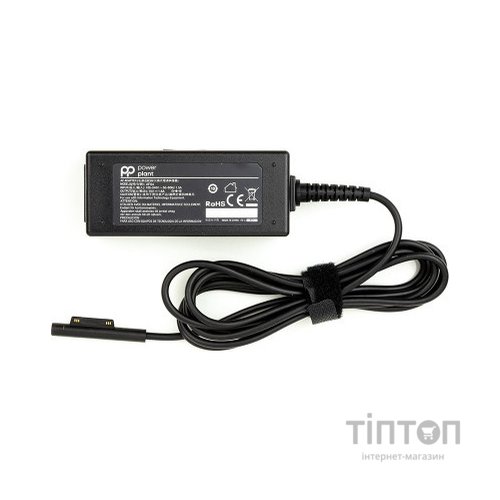 Блок живлення до ноутбуку PowerPlant MICROSOFT 220V, 15V 24W 1.6A (MS4) (MI24CMS4)