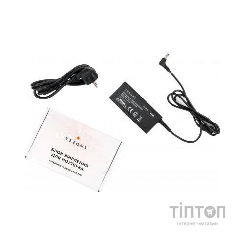 Блок живлення до ноутбуку Rezone ASUS 65W 19V 3,42A 5.5*2.5 (RZPSAS65195525)