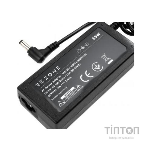 Блок живлення до ноутбуку Rezone ASUS 65W 19V 3,42A 5.5*2.5 (RZPSAS65195525)