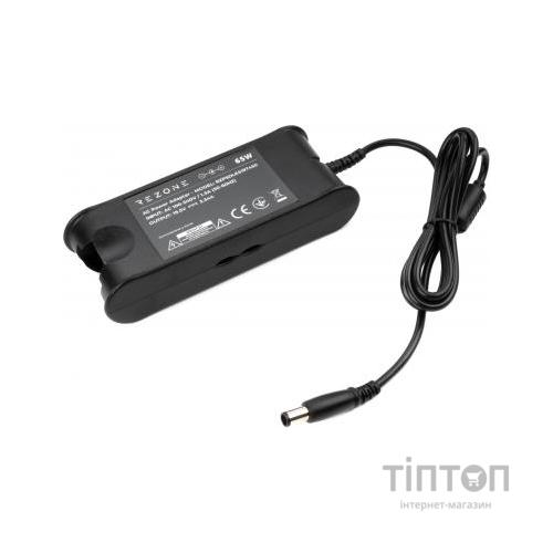 Блок живлення до ноутбуку Rezone DELL 65W 19.5V 3.34A 7.4*5.0 (RZPSDL65197450)