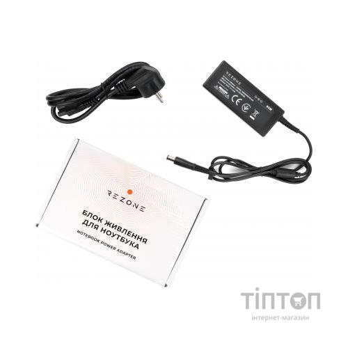 Блок живлення до ноутбуку Rezone HP 65W 18.5V 3.5А 7.4*5.0 (RZPSHP65197450)