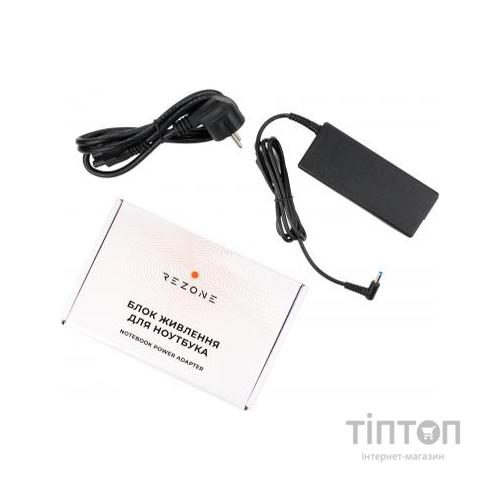 Блок живлення до ноутбуку Rezone HP 90W 18.5V 4.74A 4.5*3.0 (RZPSHP90184530)