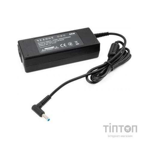 Блок живлення до ноутбуку Rezone HP 90W 18.5V 4.74A 4.5*3.0 (RZPSHP90184530)
