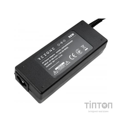 Блок живлення до ноутбуку Rezone HP 90W 18.5V 4.74A 4.5*3.0 (RZPSHP90184530)