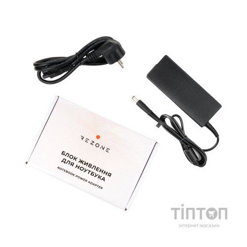 Блок живлення до ноутбуку Rezone HP 90W 19V 4.74A 7.4*5.0 (RZPSHP90197450)