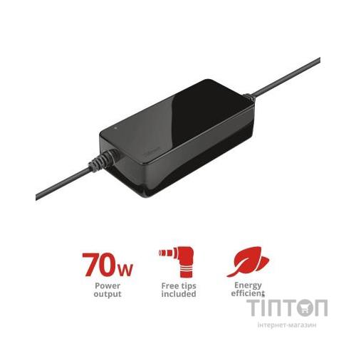 Блок живлення до ноутбуку Trust Primo 70W-19V Universal Laptop Charger (22141_TRUST)