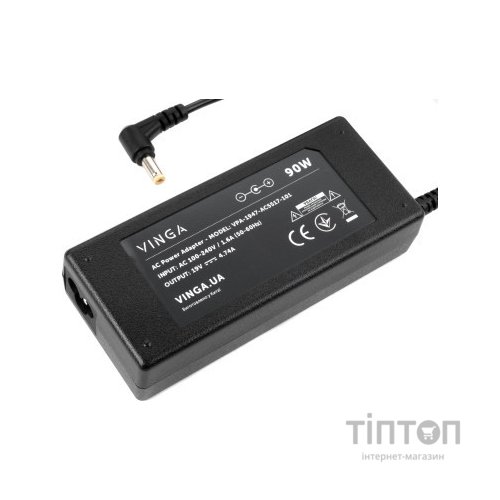 Блок живлення до ноутбуку Vinga ACER 90W 19V 4.74A 5.5*1.7 (VPA-1947-AC5517-101)