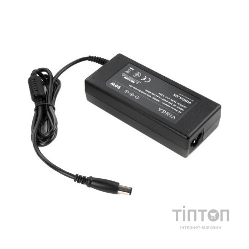 Блок живлення до ноутбуку Vinga DELL 90W 19.5V 4.62A 7.4*5.0 (VPA-1946-DL7450-101)