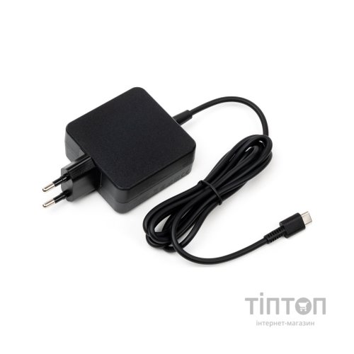 Блок живлення до ноутбуку Vinga HP 65W 5V3A/9V3A/12V5A/15V4.3A/20V3.25A USB-C (VPA-65-H-C)