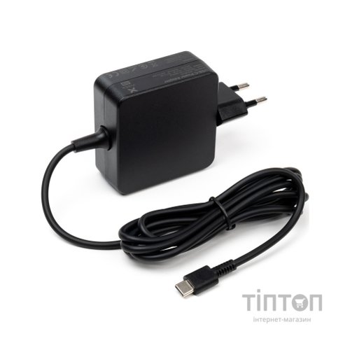 Блок живлення до ноутбуку Vinga HP 65W 5V3A/9V3A/12V5A/15V4.3A/20V3.25A USB-C (VPA-65-H-C)