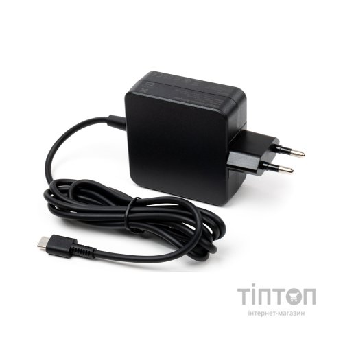 Блок живлення до ноутбуку Vinga HP 65W 5V3A/9V3A/12V5A/15V4.3A/20V3.25A USB-C (VPA-65-H-C)