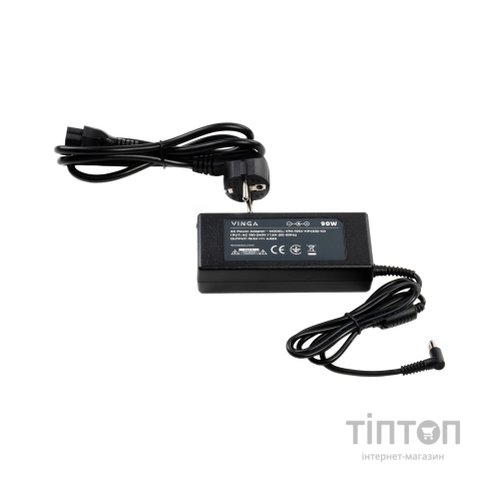 Блок живлення до ноутбуку Vinga HP 90W 19.5V 4.62А 4.5*3.0 (VPA-1954-HP4530-101)