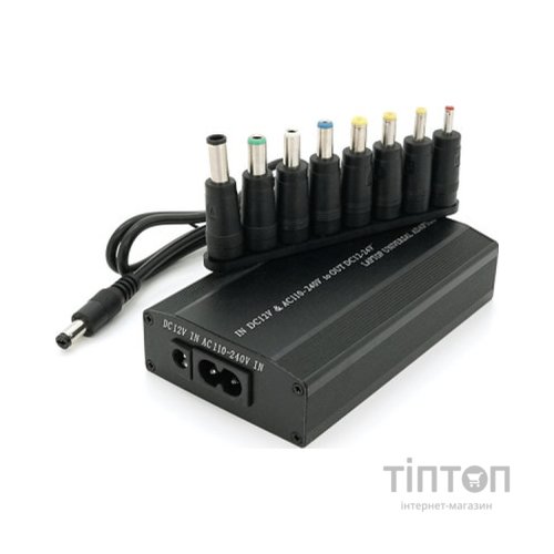 Блок живлення до ноутбуку Voltronic 100W Universal + Auto(12V), ручн. регулювання, 8 роз'ємів (34818 / YT-YBBP/100W)