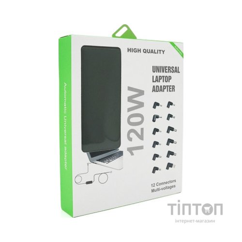 Блок живлення до ноутбуку Voltronic 120W Universal, 12 роз'ємів (34820 / YT-HQUPS120W/12R)