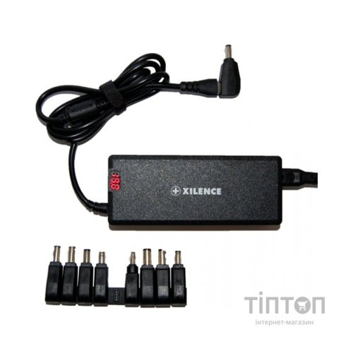 Блок живлення до ноутбуку Xilence 75 Вт, унiверсальний, 9 наконечників (SPS-XP-LP75.XM008)