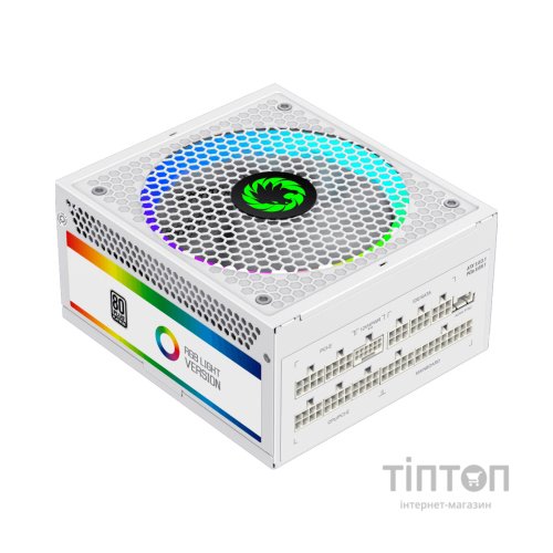 Блок живлення Gamemax 1300W RGB-1300 WH (RGB-1300 WH (ATX3.0/3.1 PCIe5.)