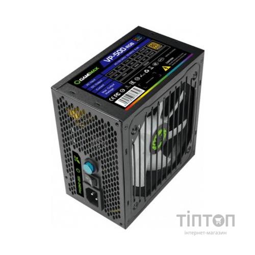 Блок живлення Gamemax 500W (VP-500-RGB)
