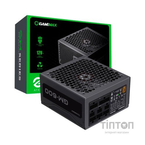 Блок живлення Gamemax 600W GM-600 Modular (GM-600 Modular)