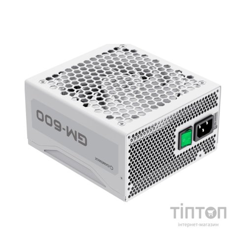 Блок живлення Gamemax 600W GM-600 Modular white (GM-600 Modular white)