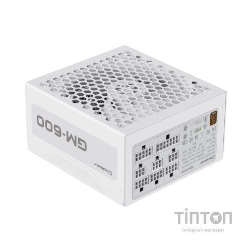 Блок живлення Gamemax 600W GM-600 Modular white (GM-600 Modular white)