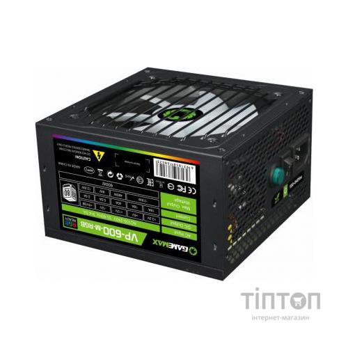 Блок живлення Gamemax 600W (VP-600-M-RGB)