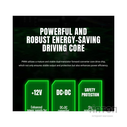 Блок живлення Gamemax 650W (GE-650)
