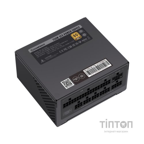 Блок живлення Gamemax 750W (GS-750G Black)
