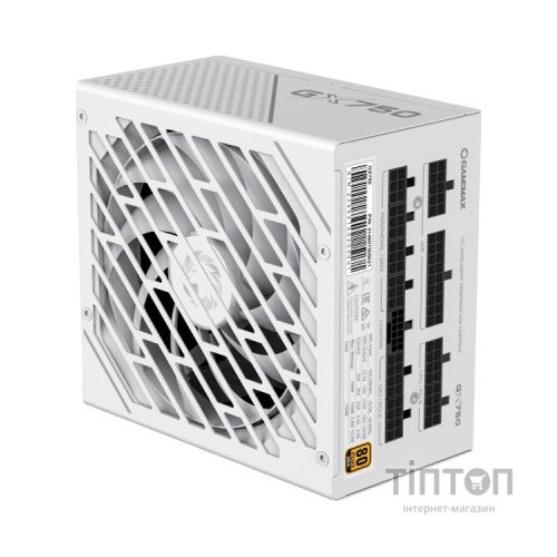 Блок живлення Gamemax 750W (GX-750 PRO WH (ATX3.0 PCIe5.0))