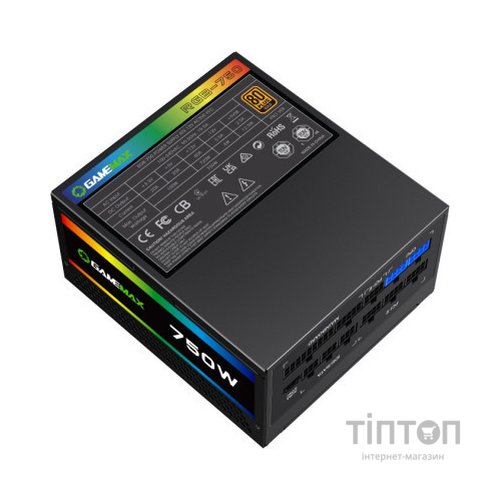 Блок живлення Gamemax 750W (RGB-750 PRO)