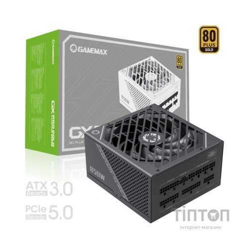 Блок живлення Gamemax 850W (GX-850 PRO BK (ATX3.0 PCIe5.0))