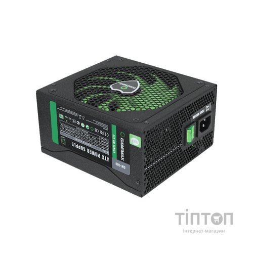 Блок живлення Gamemax GM-500 80+ APFC Black