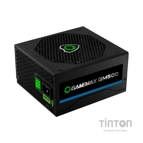 Блок живлення Gamemax GM-500 80+ APFC Black