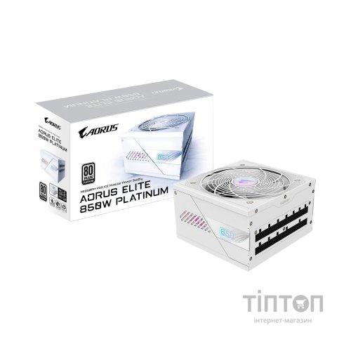 Блок живлення GIGABYTE 850W (GP-AE850PM PG5 ICE)