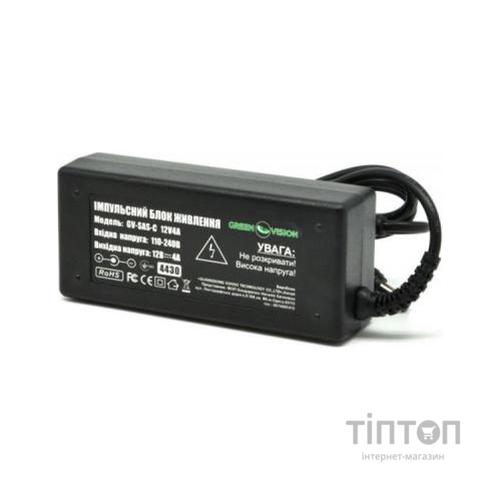 Блок живлення GreenVision GV-SAS-C 12V4A (48W) (4430)