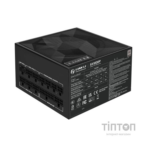 Блок живлення Lian Li 1000W SX1000P Black (G9P.SX1000P.B000.EU)
