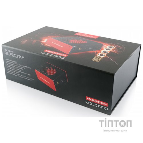 Блок живлення Modecom 750W VOLCANO (ZAS-MC85-SM-750-ATX-VOLCA)