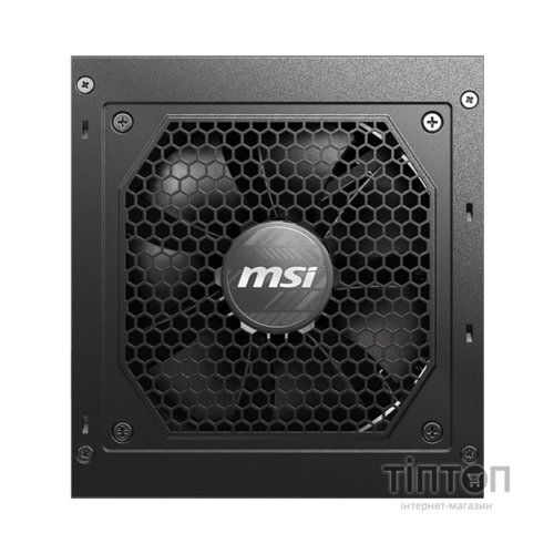 Блок живлення MSI 850W (MAG A850GL PCIE5)